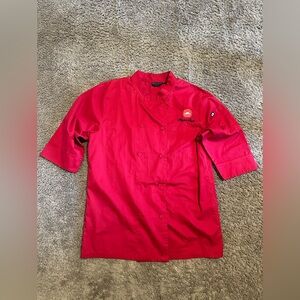 Pizza Hut ChefWorks Morocco double-breasted chef coat size medium